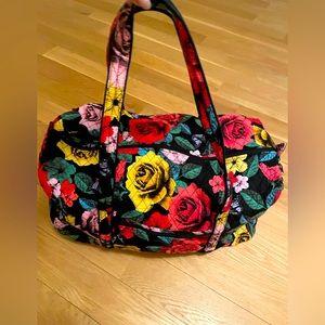 Vera Bradley Large Travel Duffel Bag, RARE print!